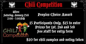 2016 Chili Cookoff at Grim Bros Brewhouse!