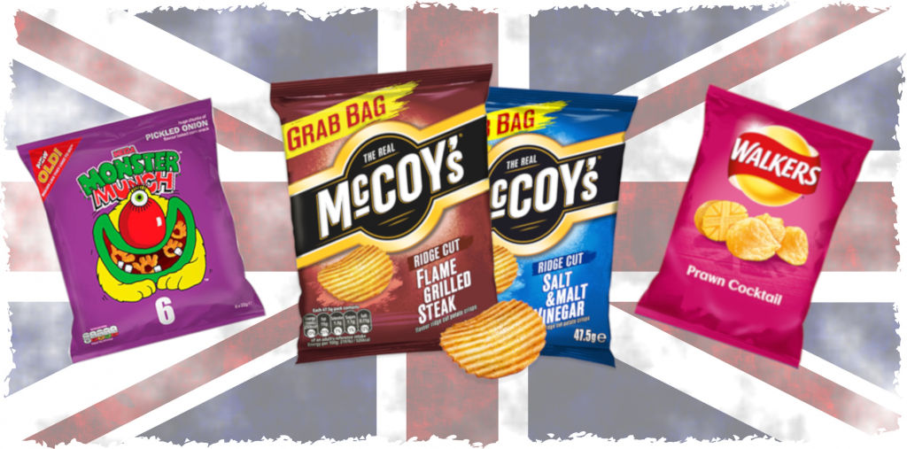 Walkers Crisps & Snacks Pt 3 Prawn Cocktail Crisps, Worcester Sauce + More