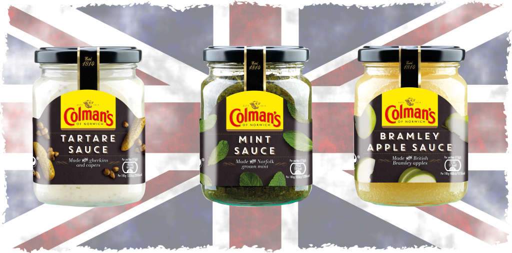 Mint Sauce, Tartare Sauce, Seafood Sauce + More British foods on Amazon