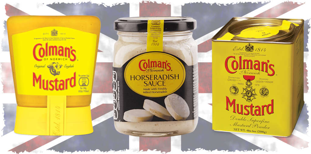 English Mustard, Mustards from UK, Horseradish Sauce British foods!