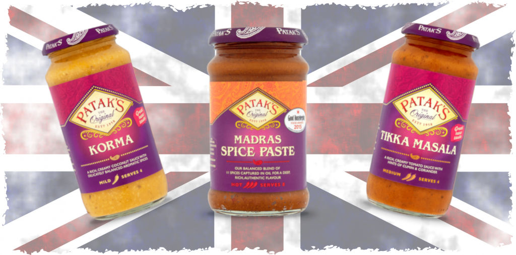 British foods on Amazon Curry Sauces + Curry Pastes Korma, Tikka