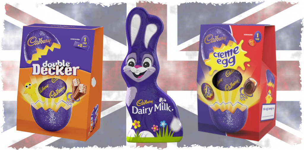 British Easter Eggs on Amazon Cadbury Easter Eggs Dairy Milk & more